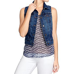 jeans vest