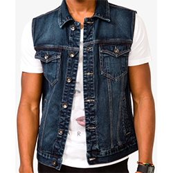 jeans vest