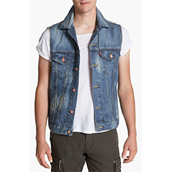 jeans vest