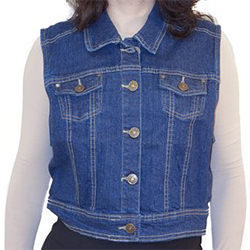 jeans vest